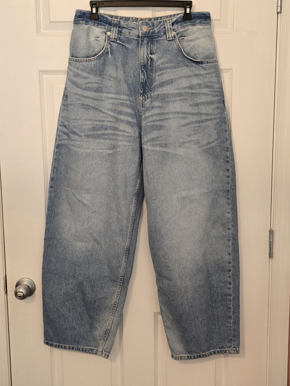 NWOT Imperfect Pull&Bear STWD Light Wash Wide Leg Jeans